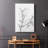 Charcoal Foliage -Gallery Wrapped Cavas-1891917301