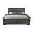 SHAKER METALLIC BED WITH LED