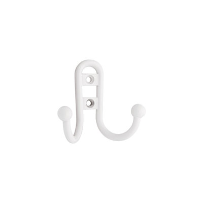 Wall Mounted Decorative Double Robe Hook