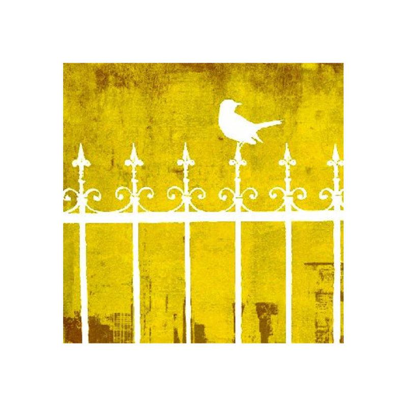 Perché et méditant - Impression sur toile, H 36 po x l 36 po, Extérieur