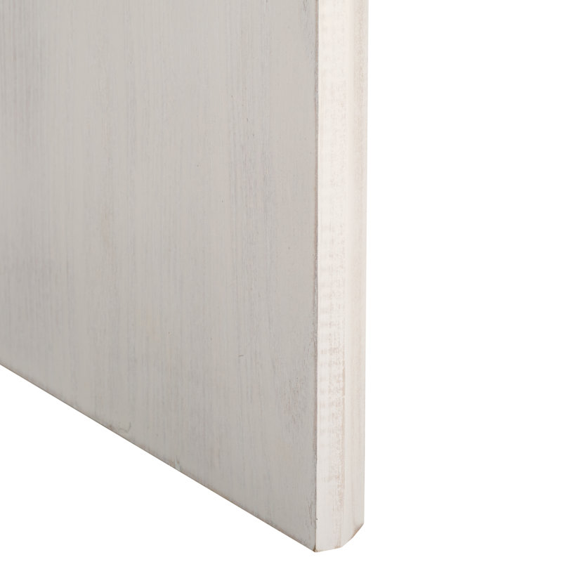 Table d'appoint Bearl, Blanc délavé