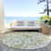 Chayden Washable Damask Indoor / Outdoor Rug