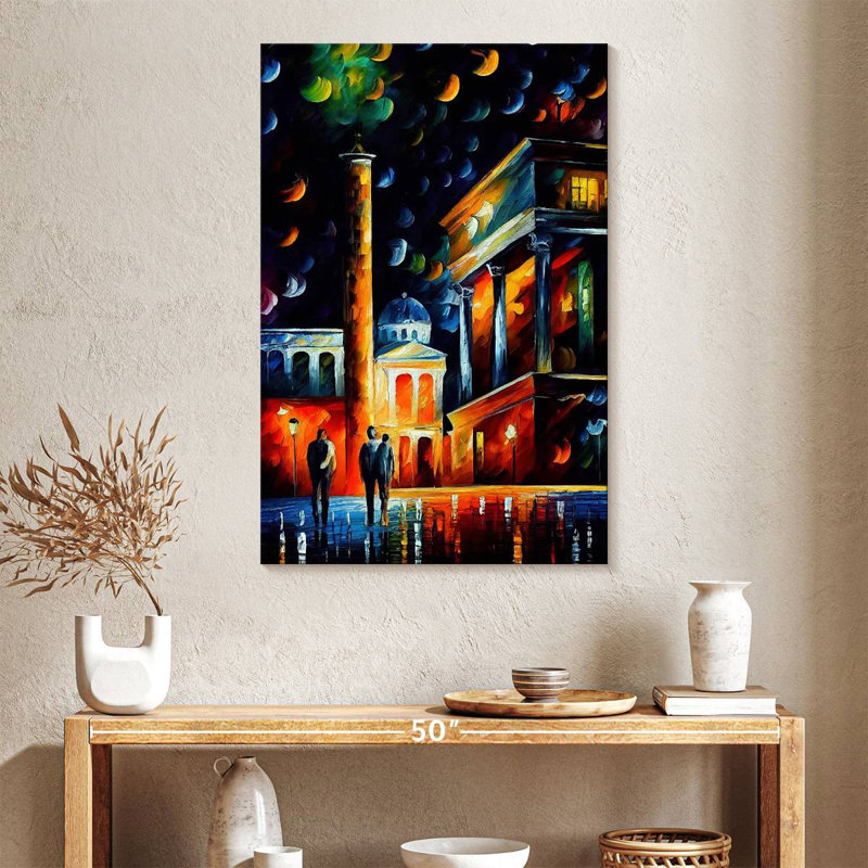 Aime Athens Night II, 39" H x 26" W
