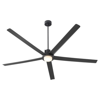 Ventilateur de plafond à hélice 5 pales 80 "avec commande murale Audey