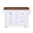 53" Large Kitchen Island with 3.5" Thick Desktop-1685189576