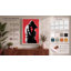 Silhouetted Kiss Modern 1 Piece Wrapped Canvas Wall Art-482528340-482528419