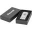 Briquet Xikar Trezo, flamme Inline Triple Jet, argent