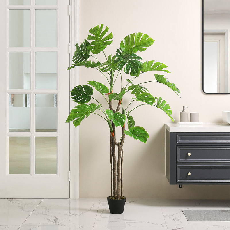 Faux Plant in Nursery Pot, 170cm H x 90cm W x 90cm D