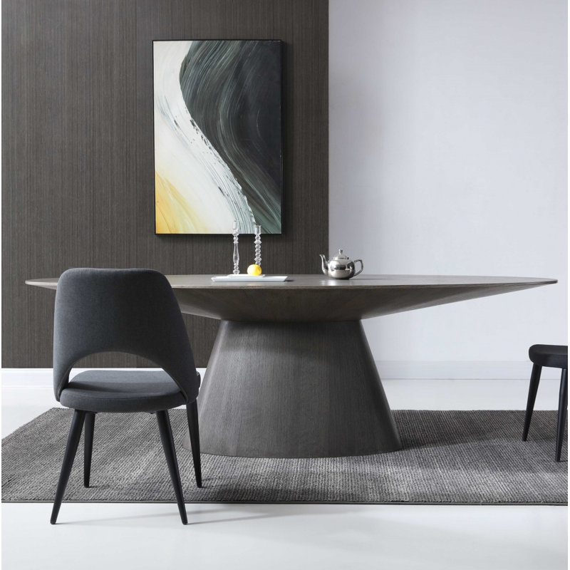 Table de salle à manger Onley, Chêne gris