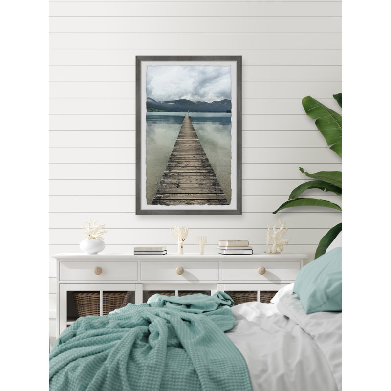 «Bridge Beyond Reach», reproduction encadrée, H 12 po x l 8 po x P 1,5 po