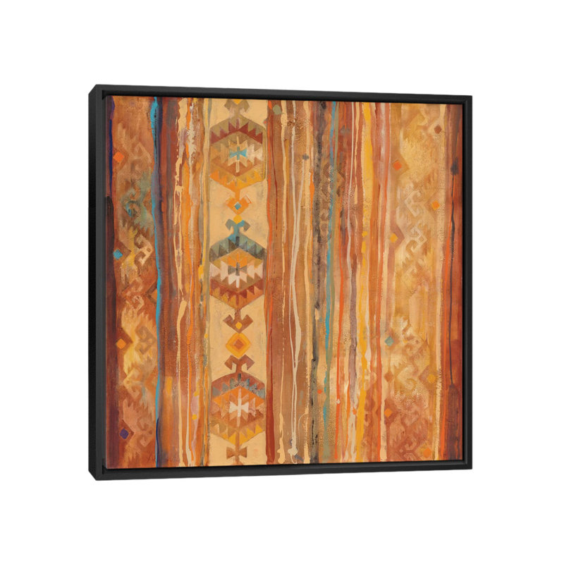Arizona, reproduction d’art sur toile tendue, H 37 po x l 37 po x P 1,5 po, Toile avec cadre noir, Pas de tapis