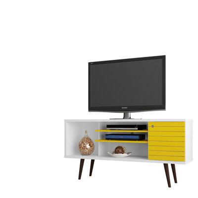 Meuble télé avec tablettes et armoire