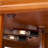 Corner Curio Cabinet with 5 Shelves and Lighting System, Oak(E26 light bulb not included)