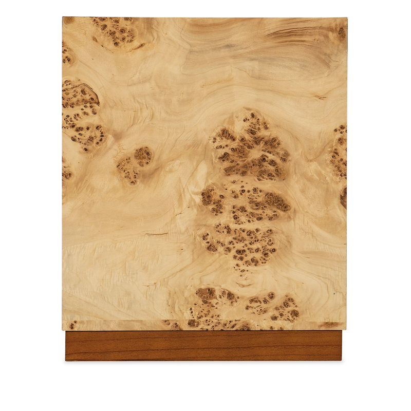 Auberon Solid Wood End Table, 24" H