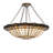 Harborough Glass Semi Flush Mount