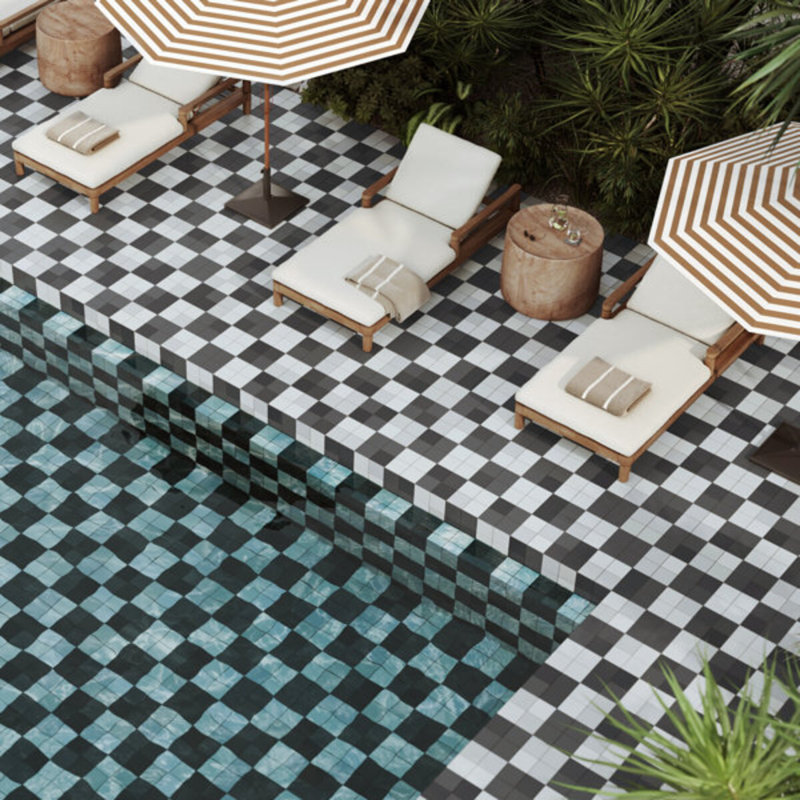 Born 5X5 Matte Porcelain Tile, White