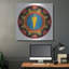 Winston Porter «Talavera Tex-mex 3» par Art Licensing Studio, art mural en métal-469471333