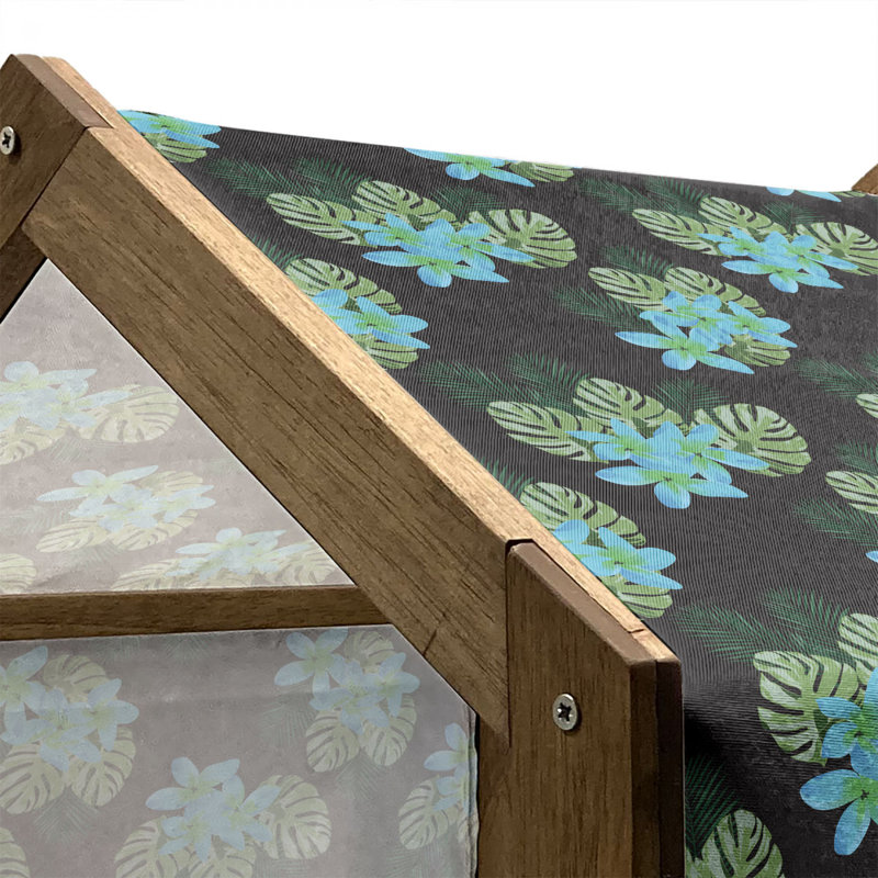 Niche pour chien en bois, H 32,28 po x l 39,37 po x P 28,35 po