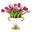 Polyethylene (PE) Tulip Arrangement in Vase