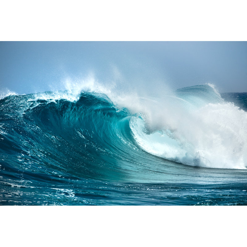 «Ocean Wave» par Irabell - photographie sur toile tendue, L 48 po x H 32 po