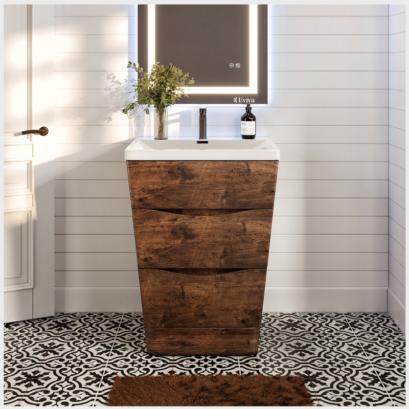 Caddric 25" Single Bathroom Vanity Set