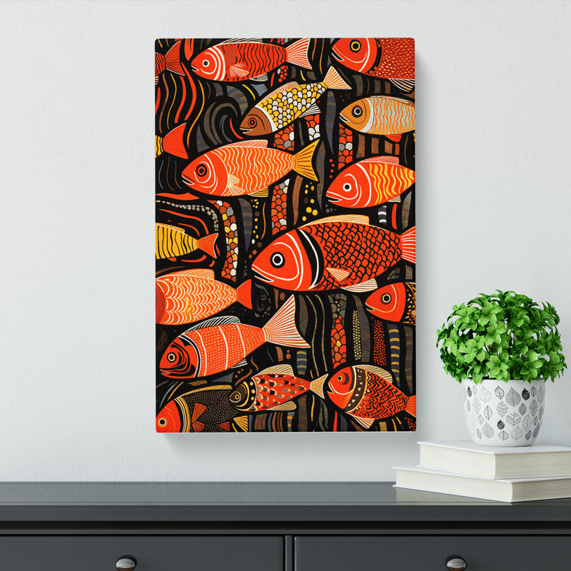 Fish No.4 - Print, 50cm H x 35cm W x 3cm D