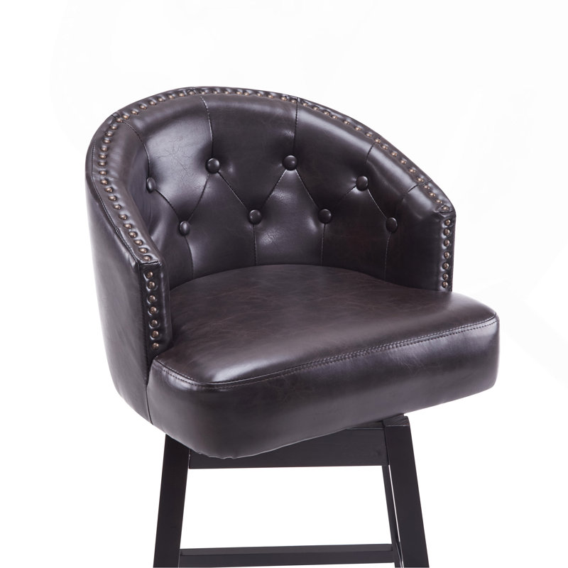 Ensemble de 2 tabourets de comptoir pivotants 360 ° Modern