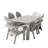 Macias 6 - Person Patio Dining Set with Rectangular Table-84408629-131113358