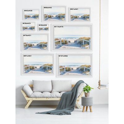 Path To The Beach - Single Picture Frame Painting
