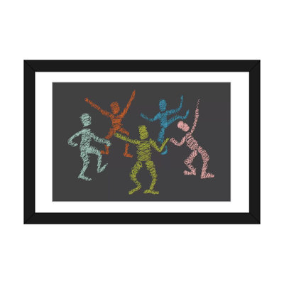 « danse fièvre », impression sur toile tendue