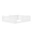Lit plateforme double en bois avec garde-corps-128986416-129181193