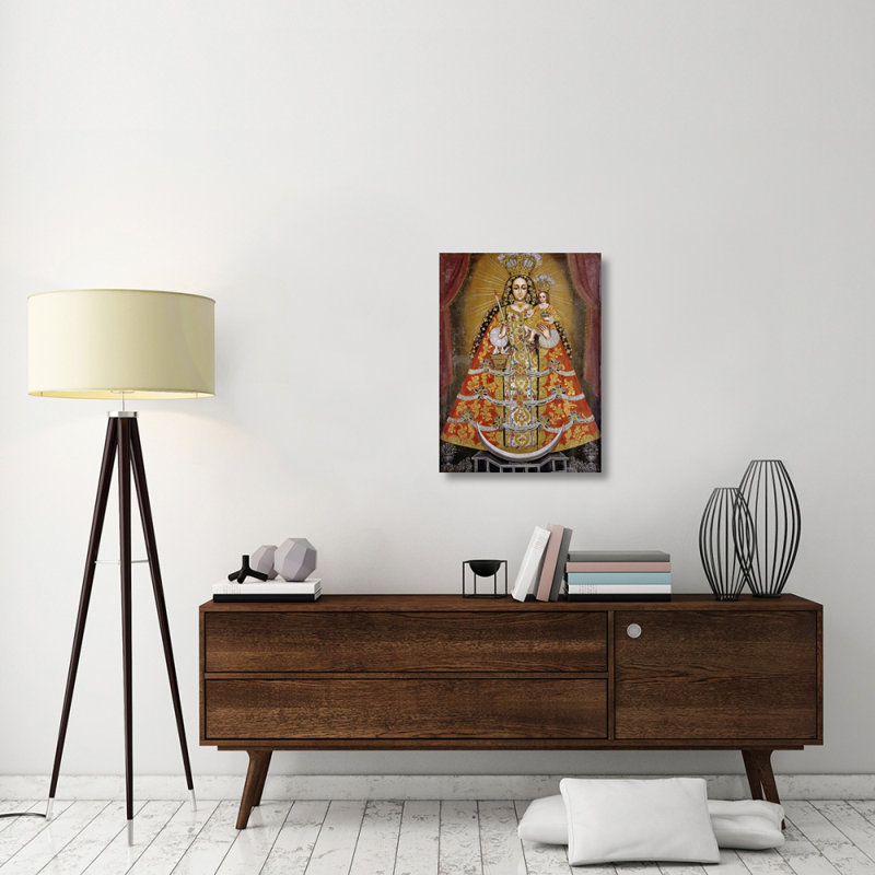 " Nuestra Senora De La Concepcion " by Nicolas Tarkhoff, 30" H x 22" W x 2" D