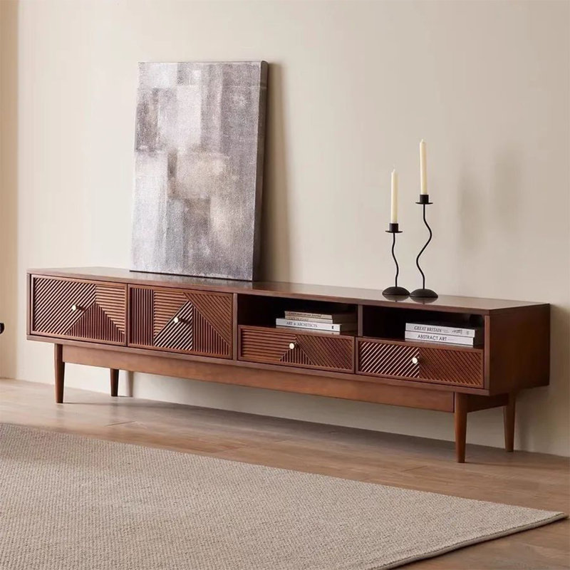 Meuble télé Nordic Style, H 19,68 po x L 70,87 po x l 15,74 po