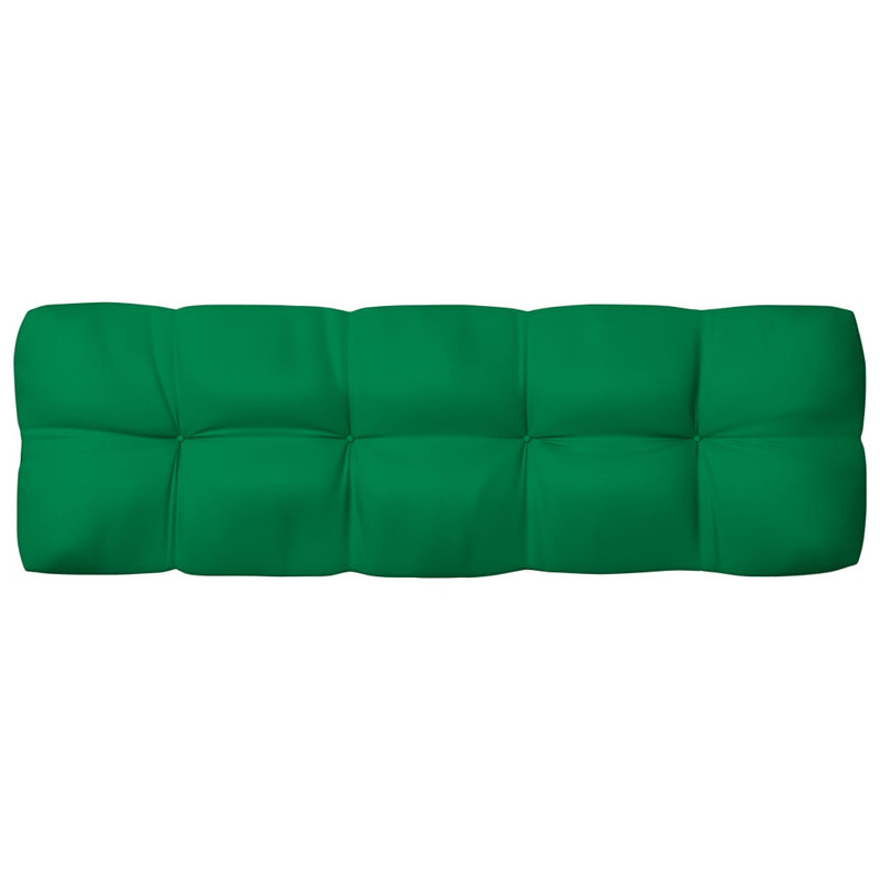 Outdoor Seat / Back Cushion, 47.2" x 15.7" x 4.7", Green