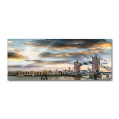 Tower Bridge London - Wrapped Canvas Print