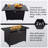 Steel Outdoor Fire Pit Table With Lid