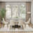 6 - Person Sintered Stone Tabletop Dining Table Set With Upholstered Pu Leather Chairs-1837590022-1826485945
