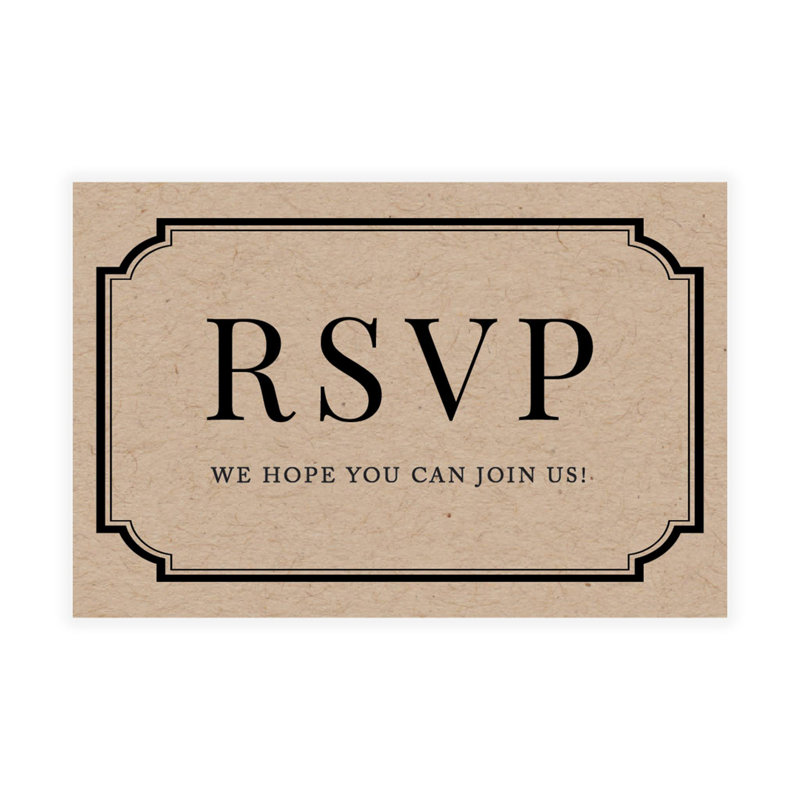 Paper Invitation Kit