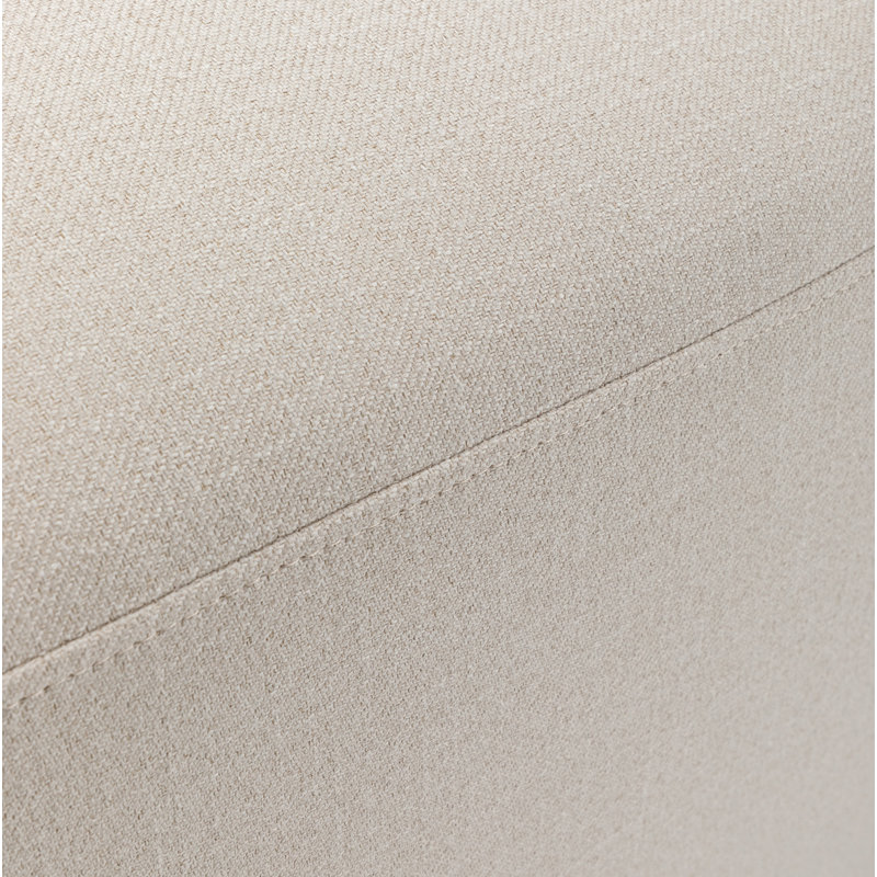 Repose-pieds modulaire Duvall - Tissu performance, Polyester beige