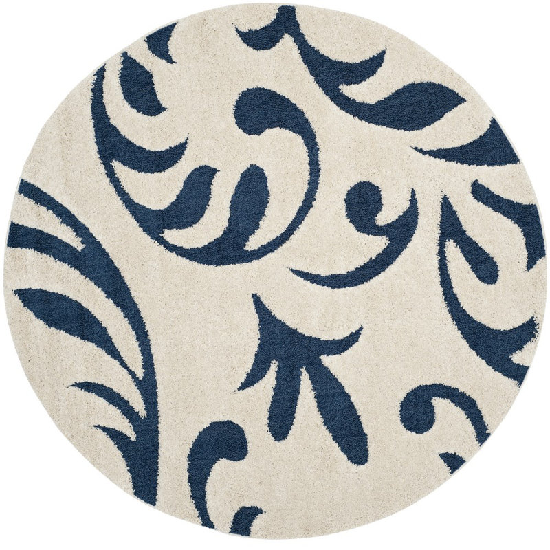 Diederich Florida Shag Performance Floral Rug