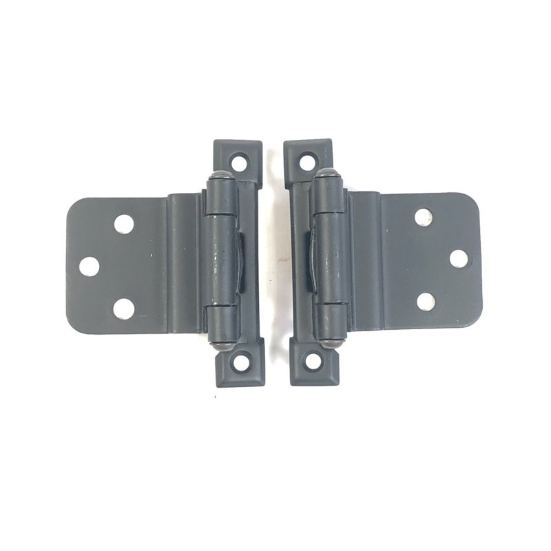Charnière de porte simple décalée H 2,625 po x l 2,56 po