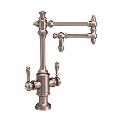 Towson Two Handle Kitchen Faucet - 12" Articulated Spout