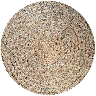 Round Hand Woven Area Rug