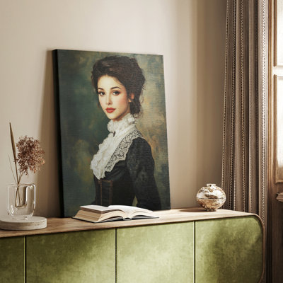 WOMEN Series CCVI - Toile tendue avec châssis Premium - Prêt à être accroché