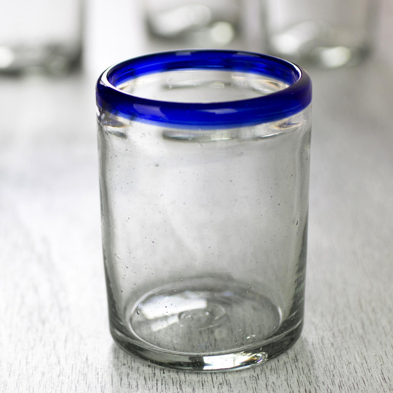 Marbella Cobalt Rings 10 oz. Verre à whisky