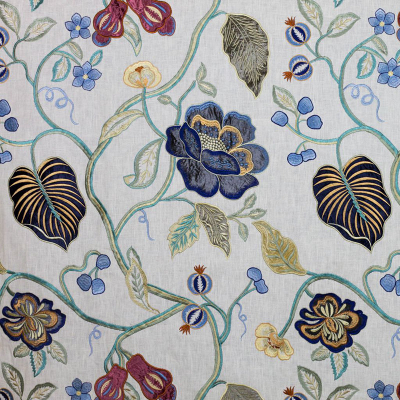 Luxe Floral Fabric