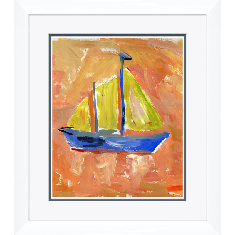 Hampton Sail Giclee Print by Dana Gibson