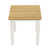White/Teak selected