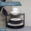 Buckingham 3 Tier Corner Plate Rack Kitchen Cupboard Tidy Storage Organiser-797322368