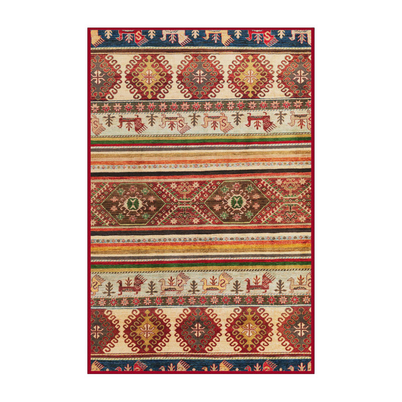 Abstract Indoor Rug, Rectangle 8' x 12'